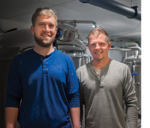 North Haven Brewing Co. Ben Lovell and Jesse Davisson