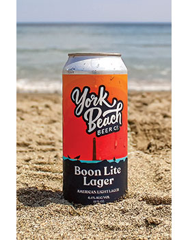 Boon Lite Lager, York Beach Beer Co. 